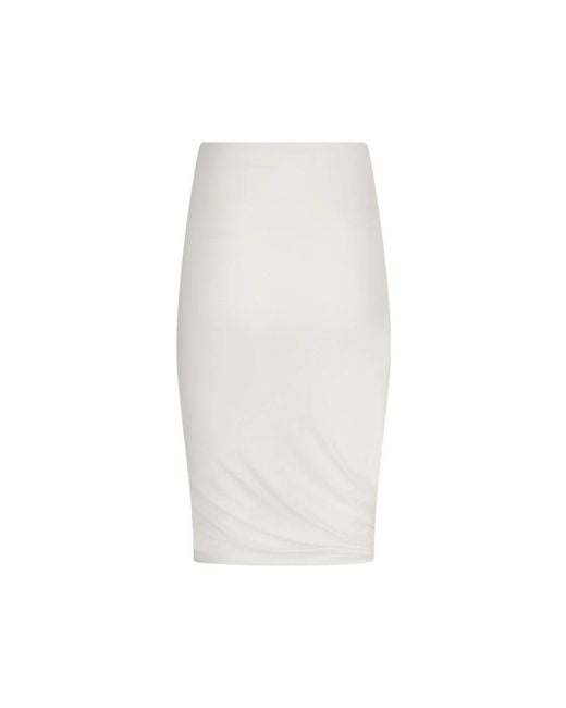 Jil Sander White Pencil Skirts
