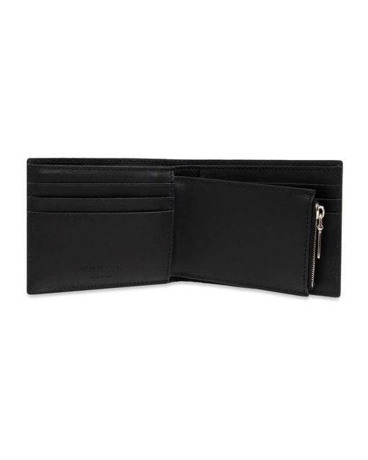 McQueen Leder geldbörse in Black für Herren