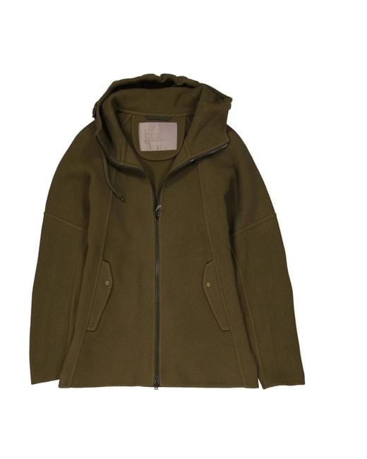 Herno Green Zip-Throughs for men