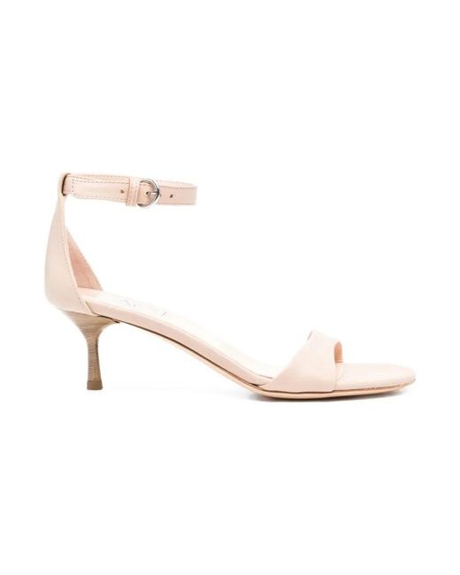 Agl Attilio Giusti Leombruni White High Heel Sandals
