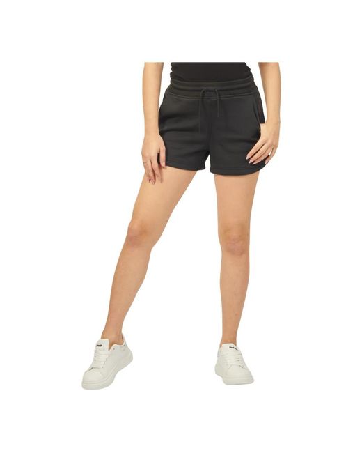 K-Way Black Short Shorts