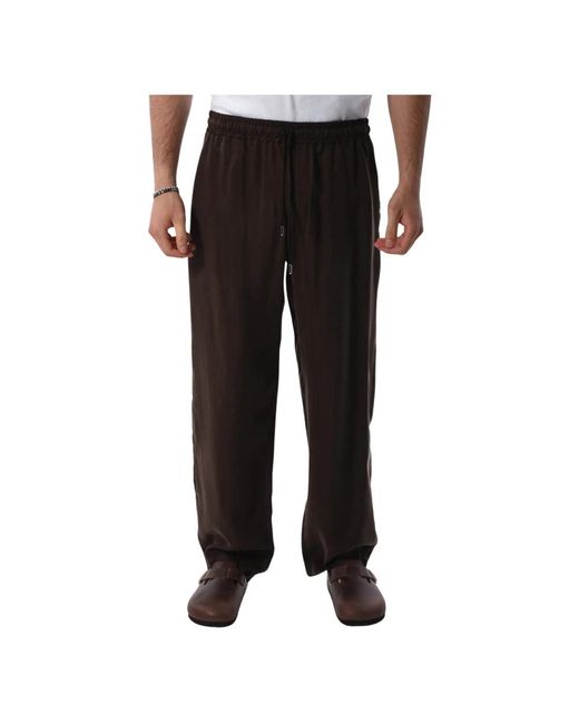 Costumein Black Wide Trousers for men