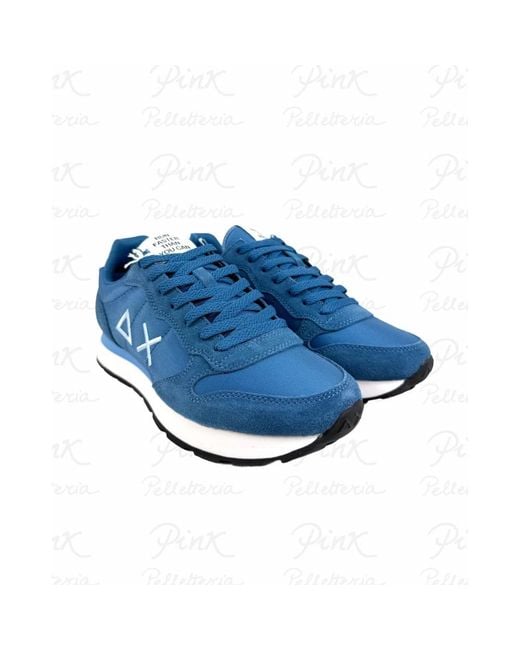 Sun 68 Blue Sneakers for men