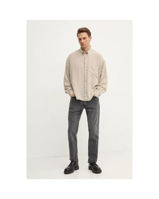 Straight Jeans Levi's de hombre de color Gray