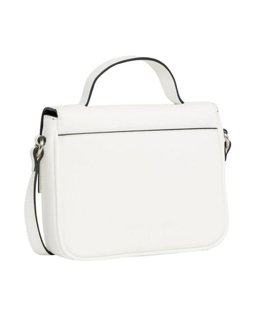 Calvin Klein White Shoulder Bags