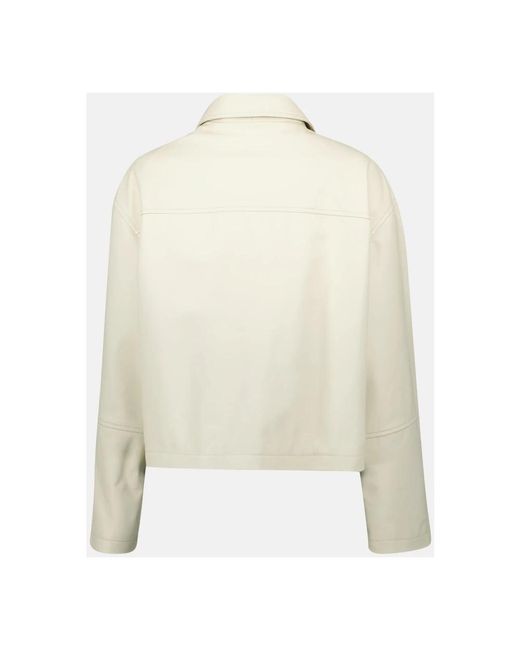 Light Jackets Moschino de color Natural