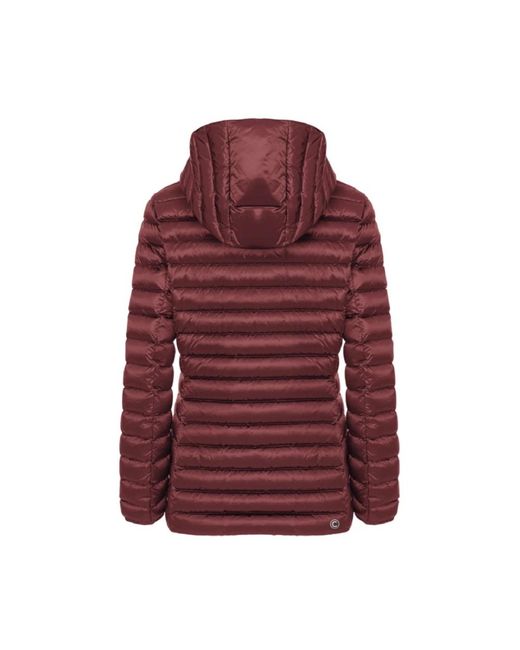 Colmar Red Bordeaux iridescent daunenjacke aw24