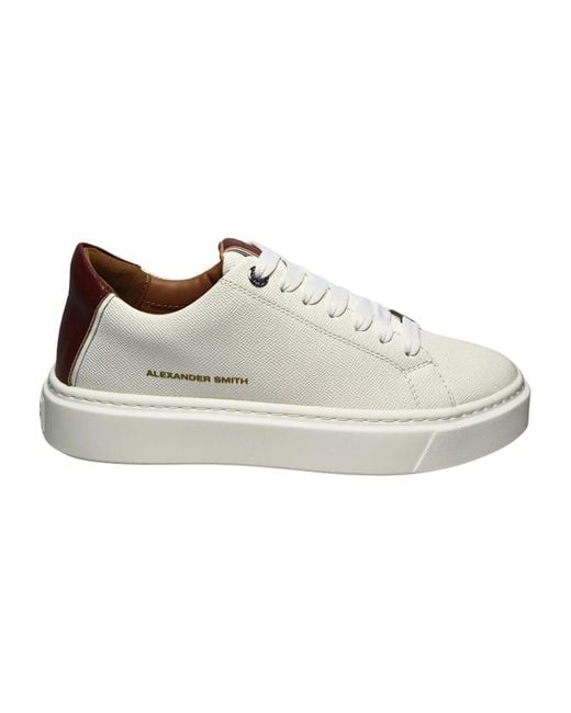 Alexander Smith White Sneakers for men