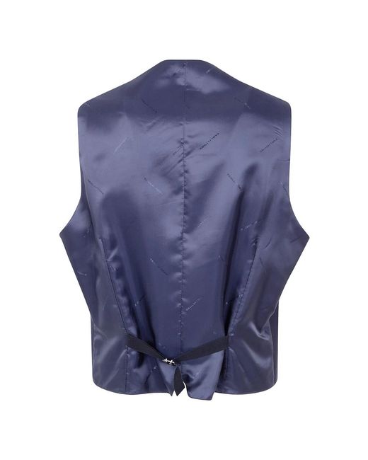 Tagliatore Blue Suit Vests for men