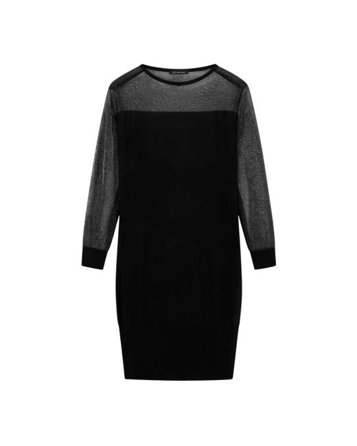 ARMANI EXCHANGE Women's Black Short Dresses