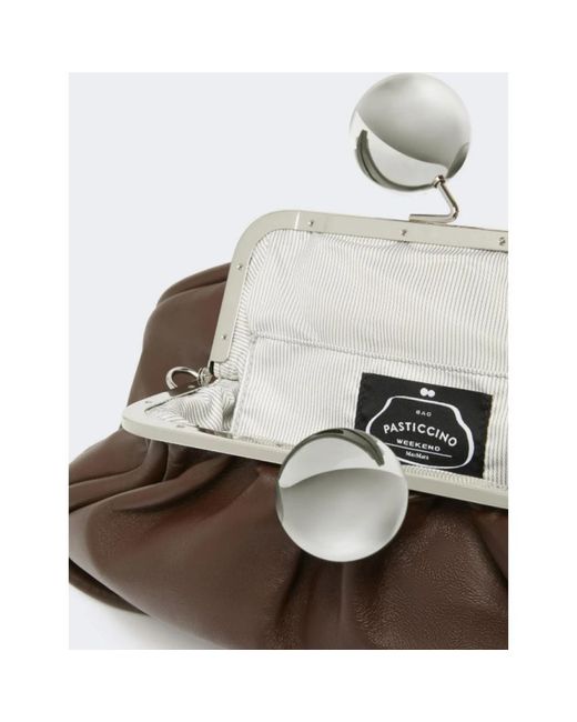 Weekend by Maxmara Clutches in het Brown