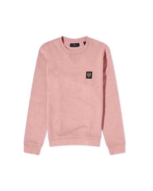 Belstaff Pink Sweatshirts for men