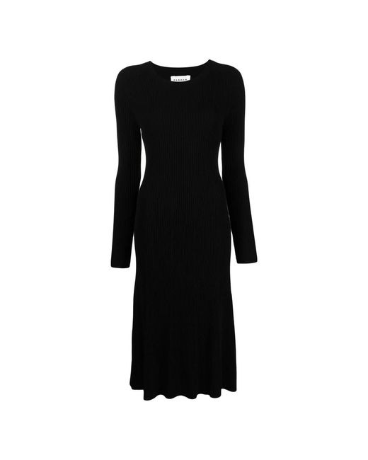 P.A.R.O.S.H. Black Knitted Dresses