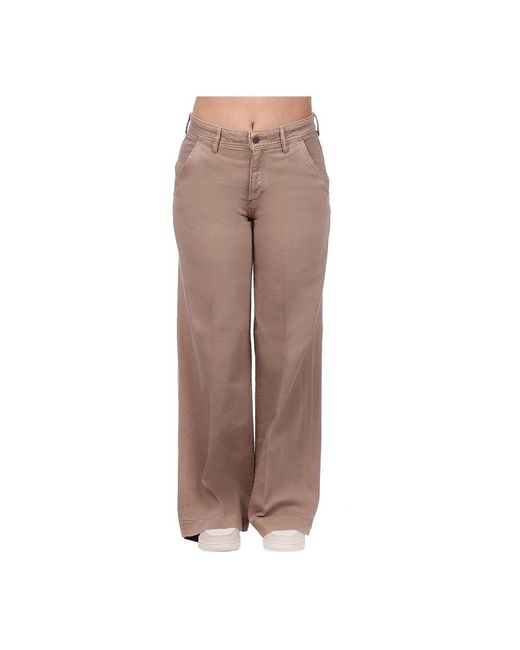 Guess Brown Wide Trousers