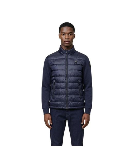 Winter Jackets Blauer pour homme en coloris Blue