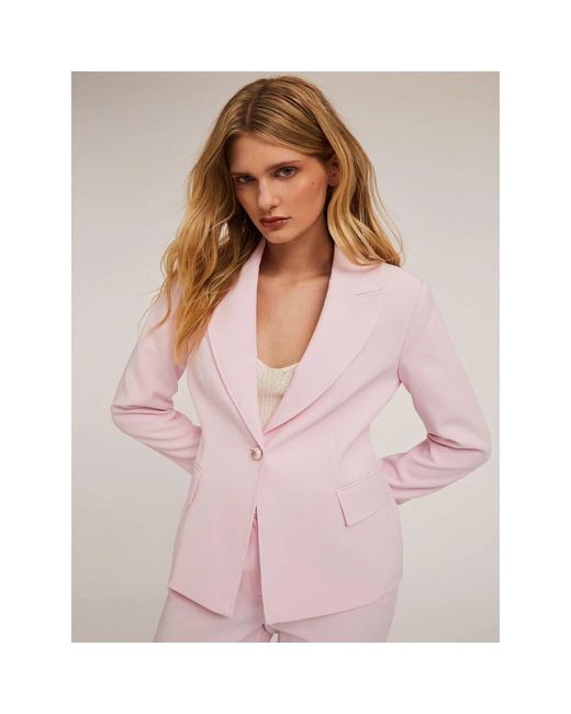 Blazers mötivi de color Pink