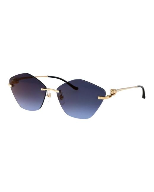 Cartier Blue Stylische sonnenbrille ct0429s