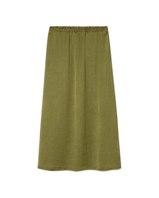 American Vintage Green Midi Skirts