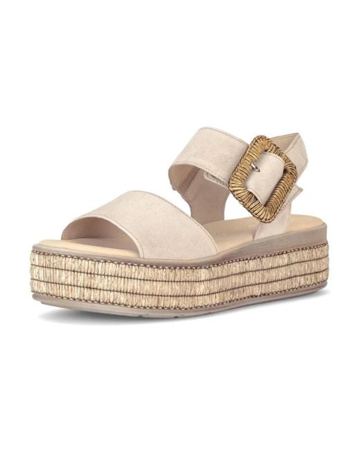 Gabor White Sandalen