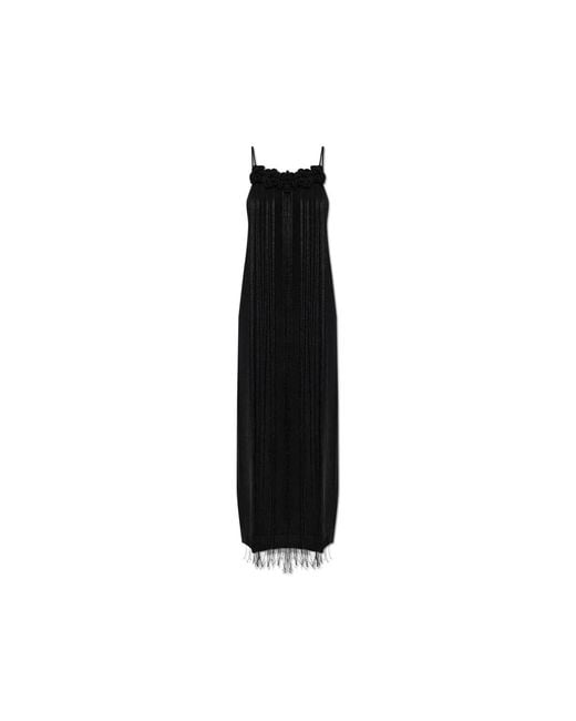 Jil Sander Black Maxi Dresses