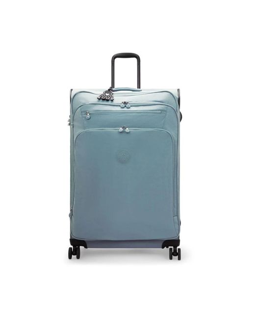 Kipling Blue Erweiterbarer spinner trolley mit taschen