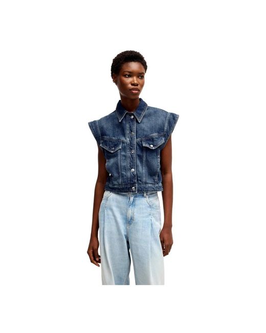 Vests HUGO de color Blue