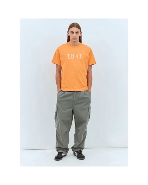 Thisisneverthat Orange T-Shirts for men