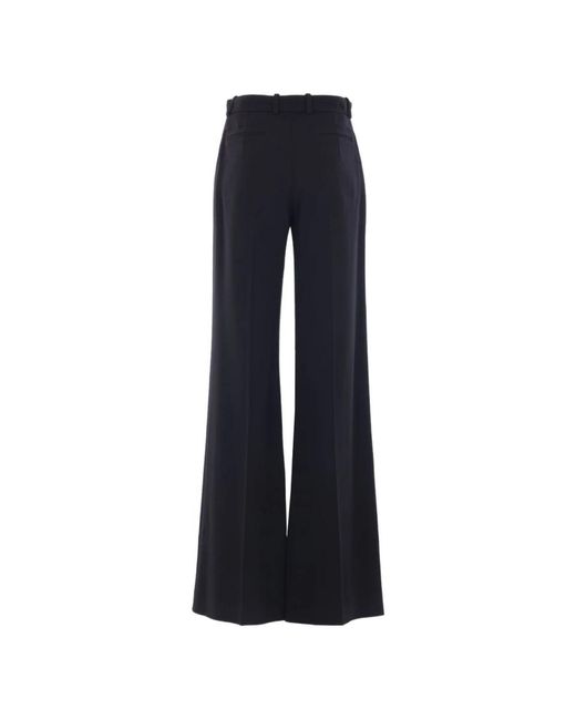 Chloé Black Seide & Nylon Schwarze Hose