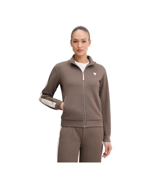 Zip-Throughs Guess en coloris Brown
