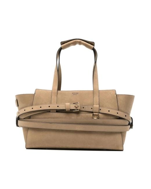 Moschino Metallic Tote Bags