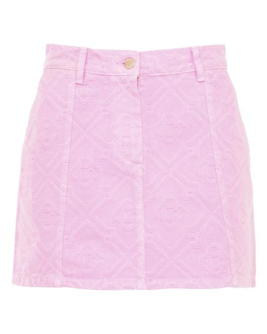 Casablanca Pink Denim Skirts