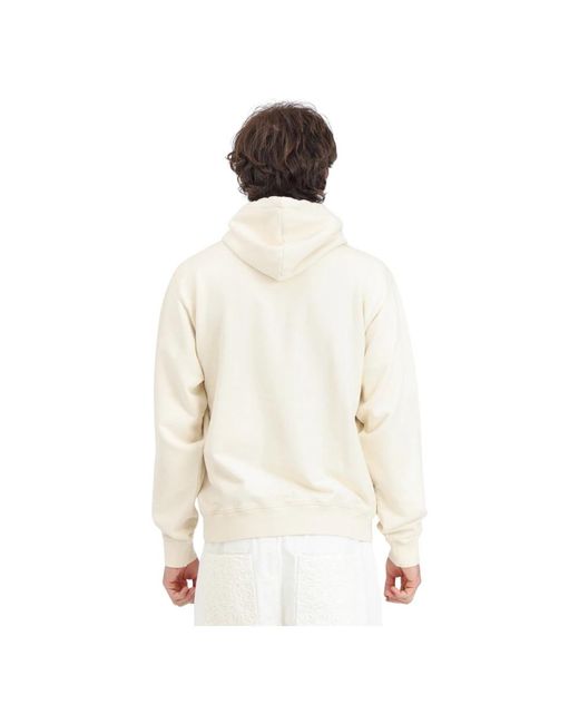 Arte' Creme hoodie hank small heart in White für Herren