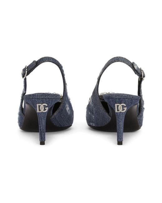 Dolce & Gabbana Blue Shoes