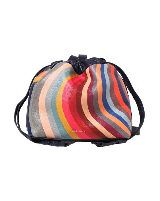 Paul Smith Red Tasche Mit Verstellbarem Riemen