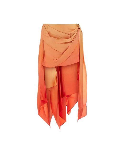 Zimmermann Rokken ,Oranje ,Tranquillity Mini Rok in het Orange