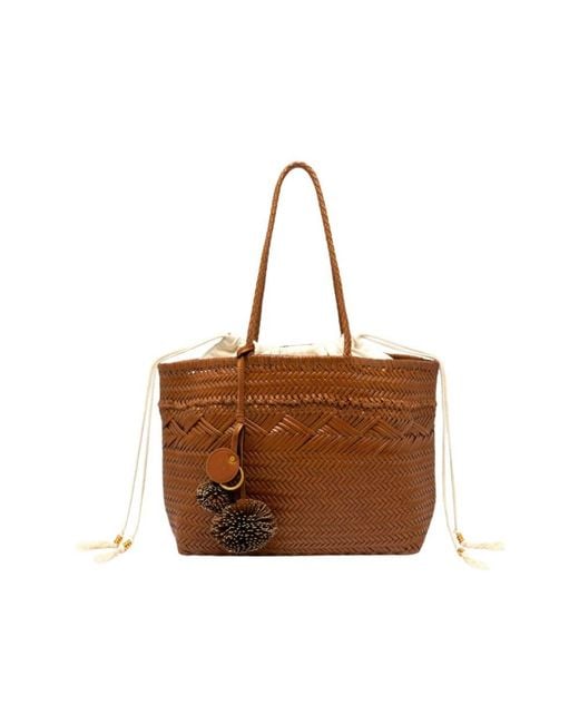 Gianni Chiarini Brown Bucket Bags
