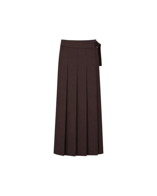 P.A.R.O.S.H. Maxi Rok in het Brown