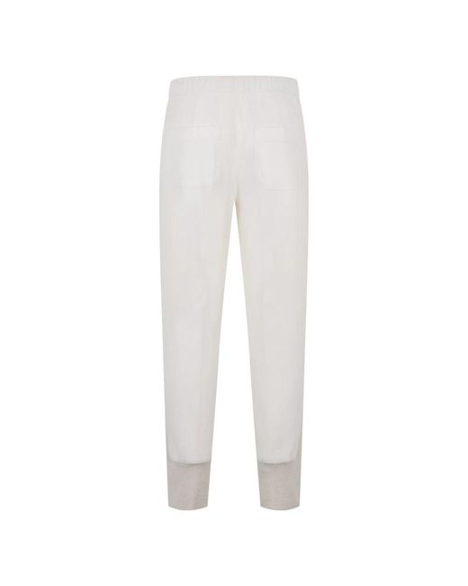 Peserico White Sweatpants