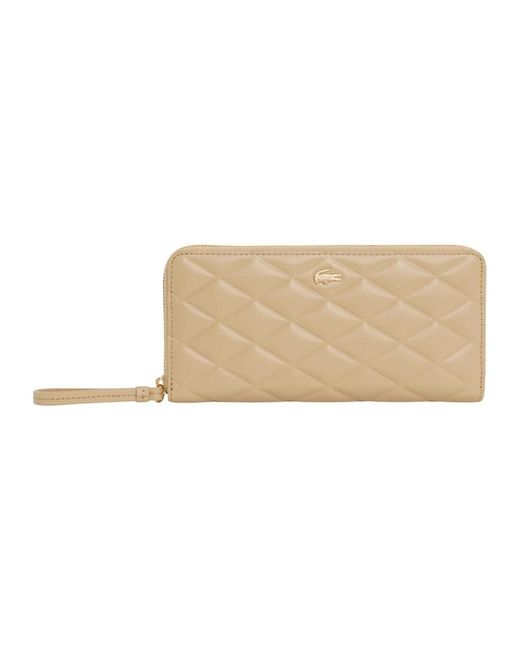 Wallets & Cardholders Lacoste en coloris Natural
