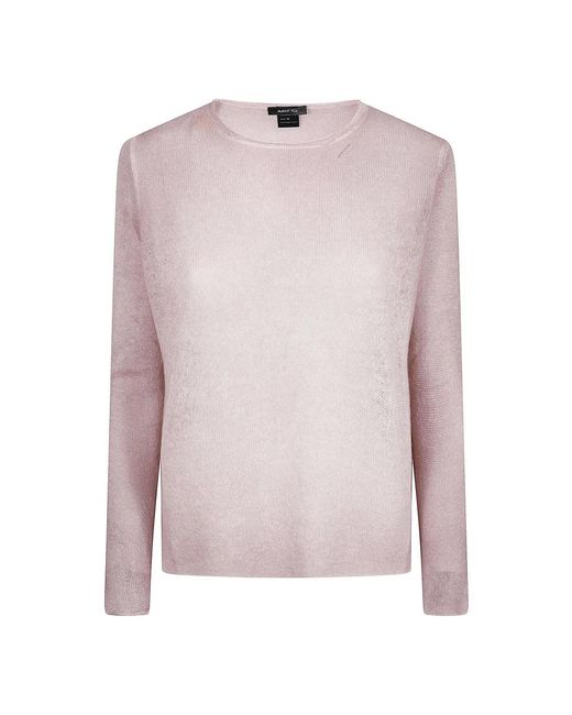 Avant Toi Pink Round-Neck Knitwear