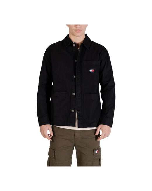 Tommy Hilfiger Black Light Jackets for men