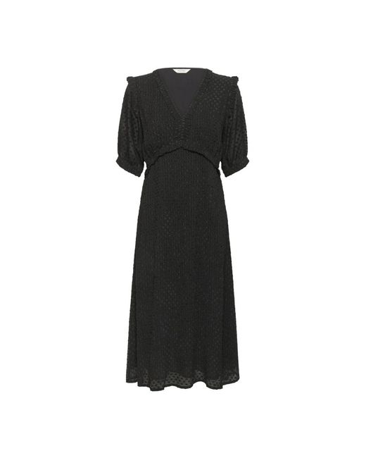 Part Two Black Midi Dresses