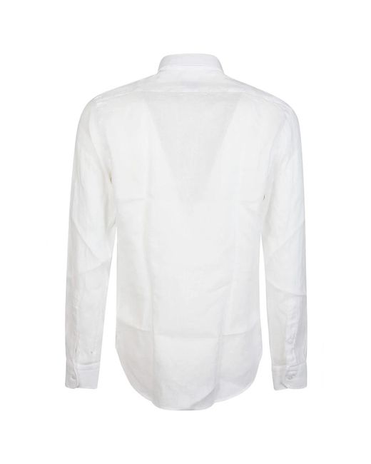 Orian White Formal Shirts for men