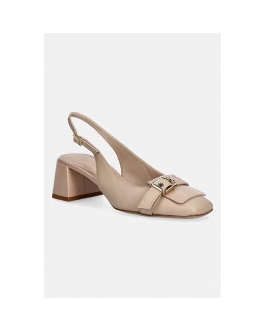Baldinini Pink Pumps Mit Eckiger Spitze