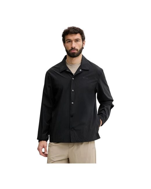 Light Jackets Guess pour homme en coloris Black
