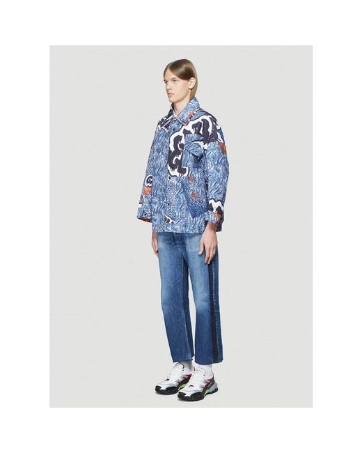 Garbage TV Jassen ,Blauw ,Polyester Fifo Jacket in het Blue voor heren