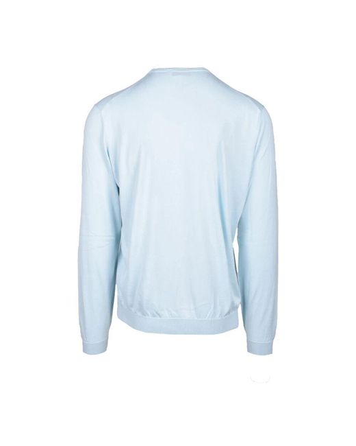 Maglia di FILIPPO DE LAURENTIIS in Blue da Uomo