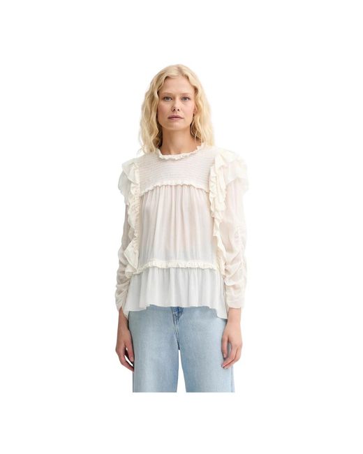 Munthe Blouses in het White