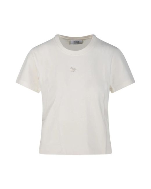 Maison Kitsuné White T-Shirts