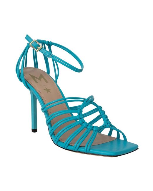 Marella Blue High Heel Sandals